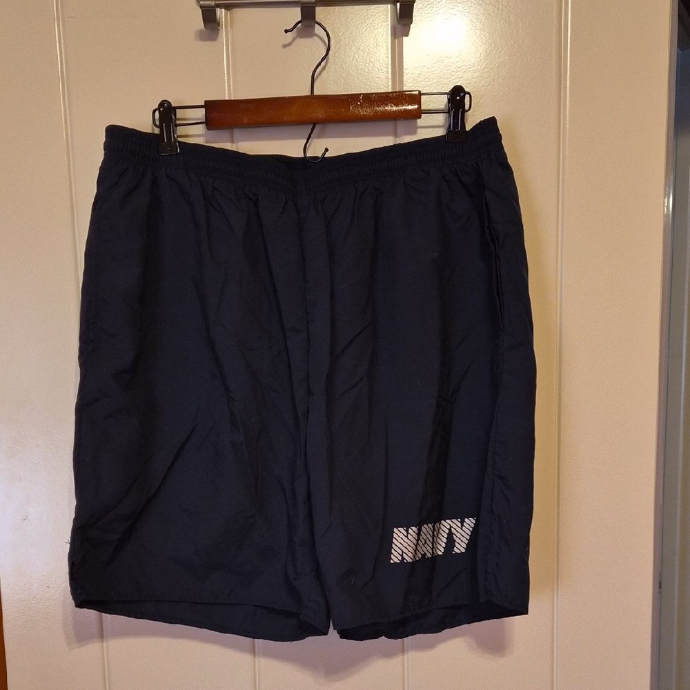 Nike Men's Dark Blue Athletic Shorts